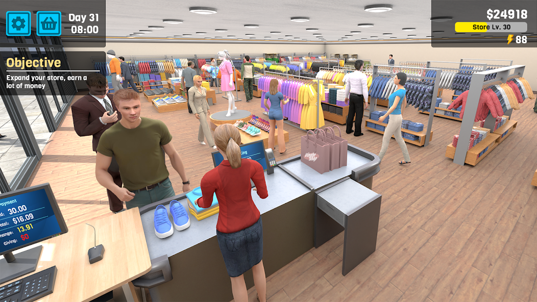 Clothing Store Simulator Mod应用截图第4张