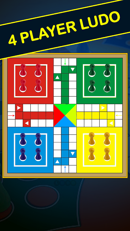 Schermata Real Ludo Star King : Board Game 4
