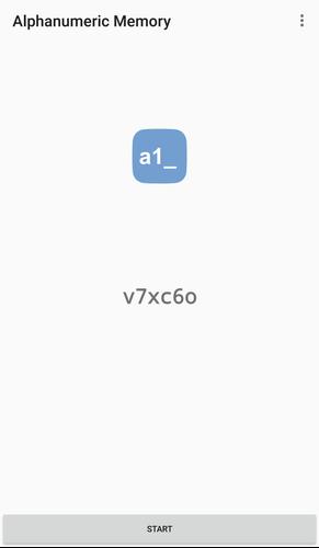 Alphanumeric Memory Ảnh chụp màn hình 1