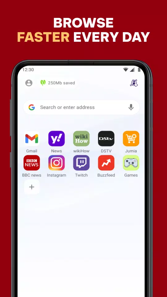Opera Mini - 极速浏览器应用截图第1张