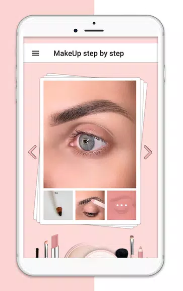 Makeup Tutorial step by step スクリーンショット 3