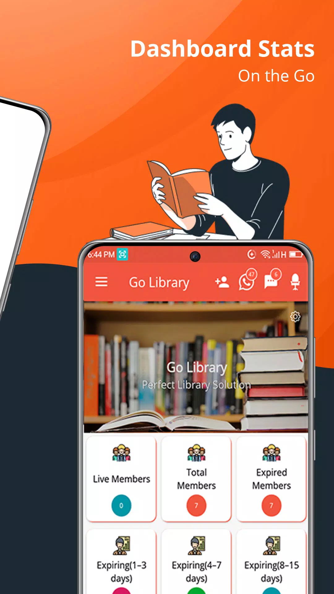 GoLibrary Library Manager App Screenshot 2