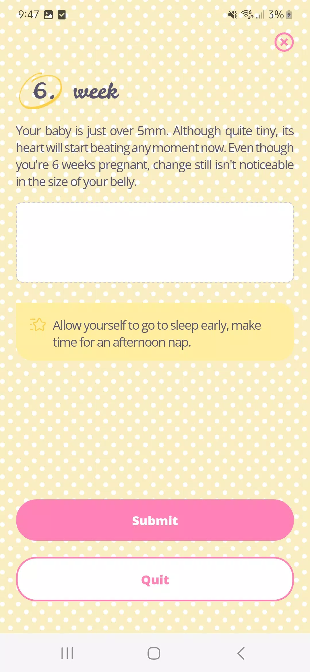 My Pregnancy Journal Screenshot 3