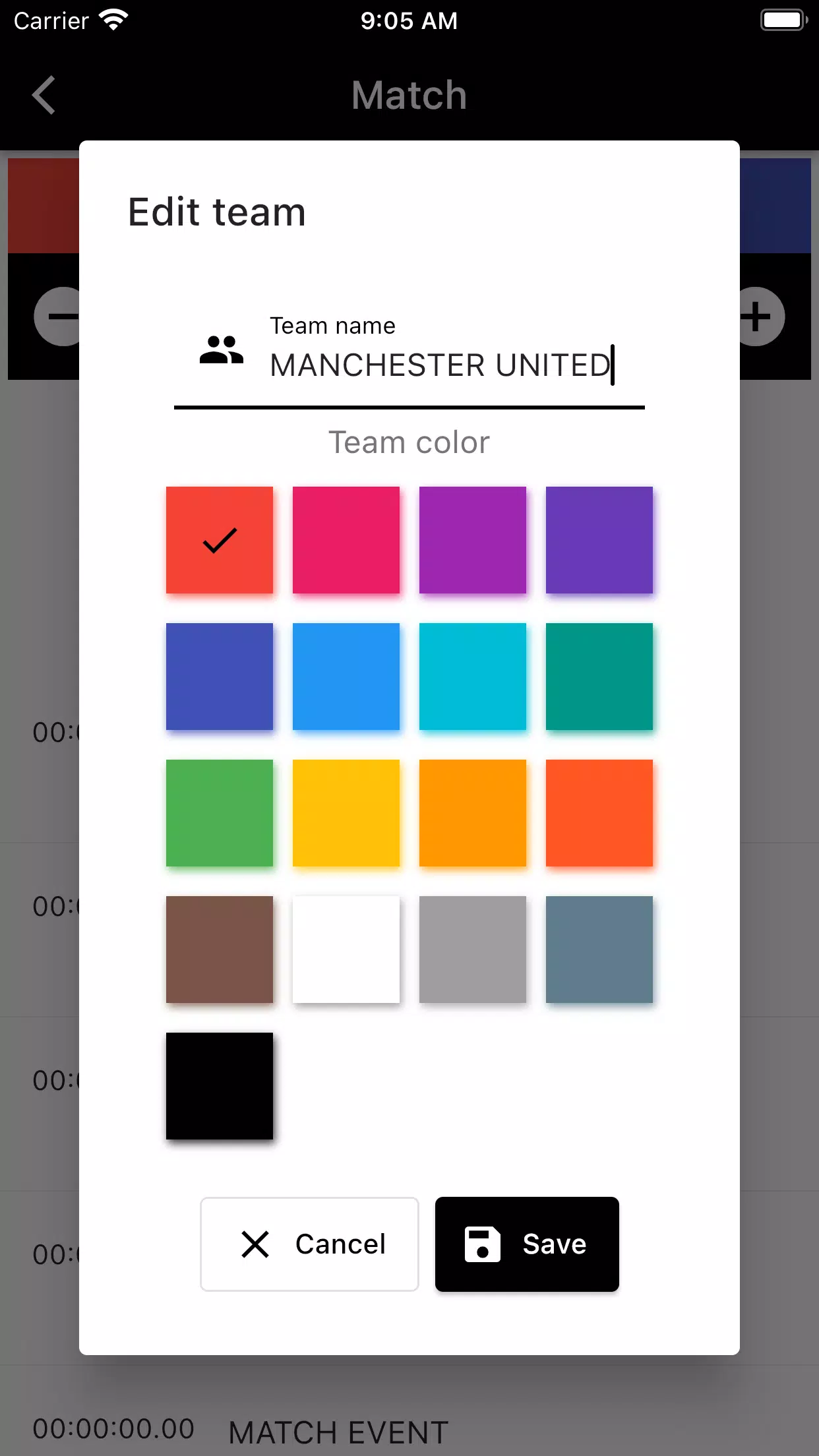 Match Scoreboard Tangkapan skrin 4