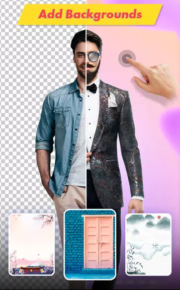 Men Editor App : Photo Changer Ảnh chụp màn hình 3