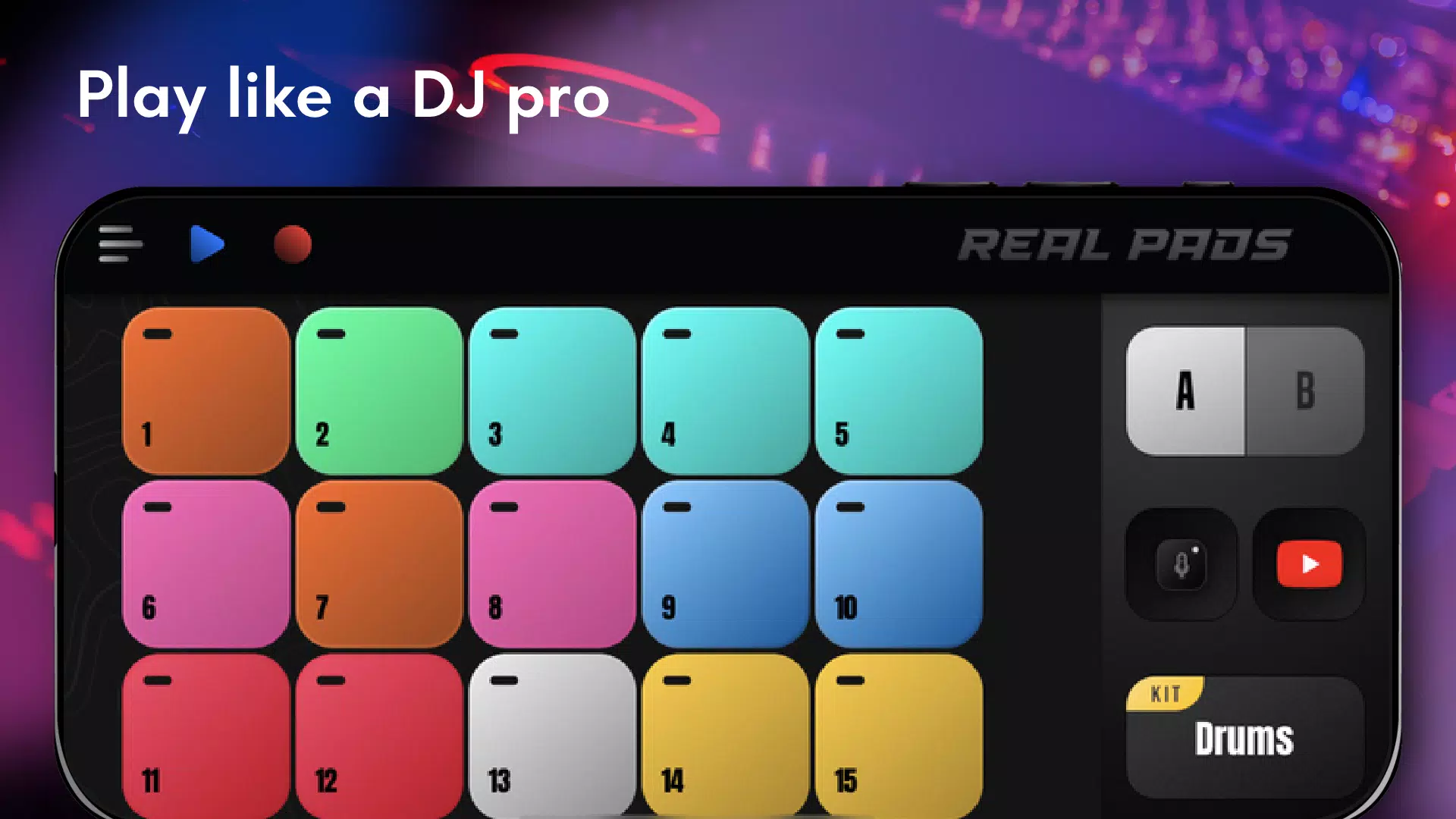 Real Pads: DJ electro drums スクリーンショット 4
