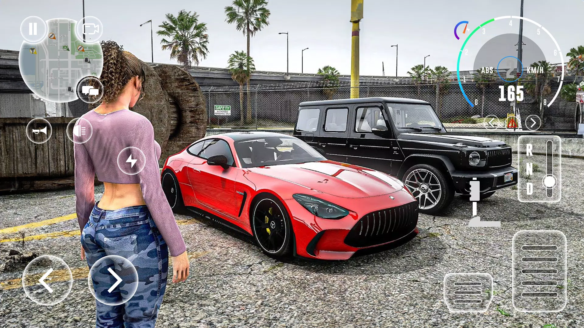 Car Driving City 3D Simulator Captura de pantalla 1