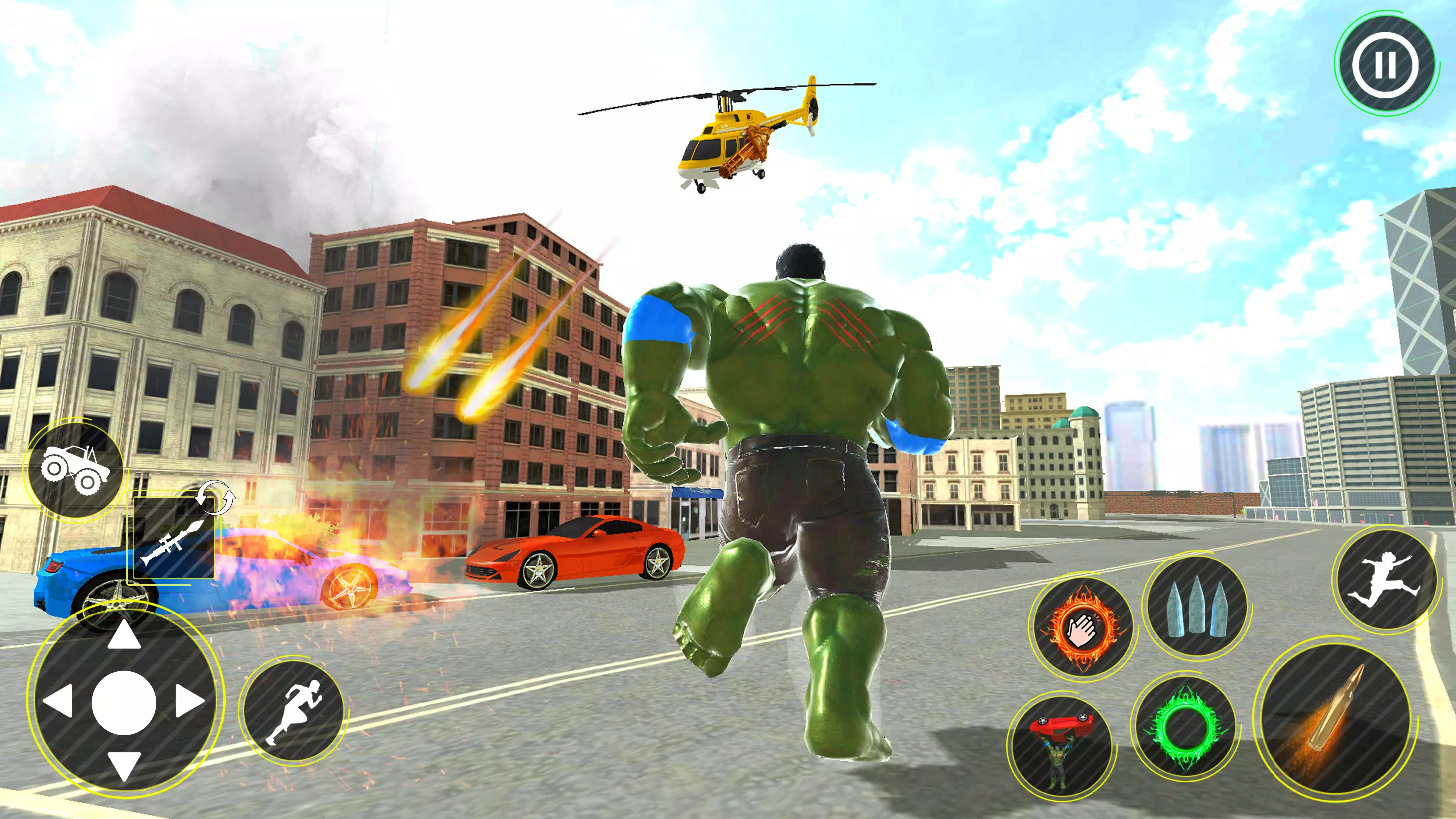 Incredible Monster Hero 3D War应用截图第1张