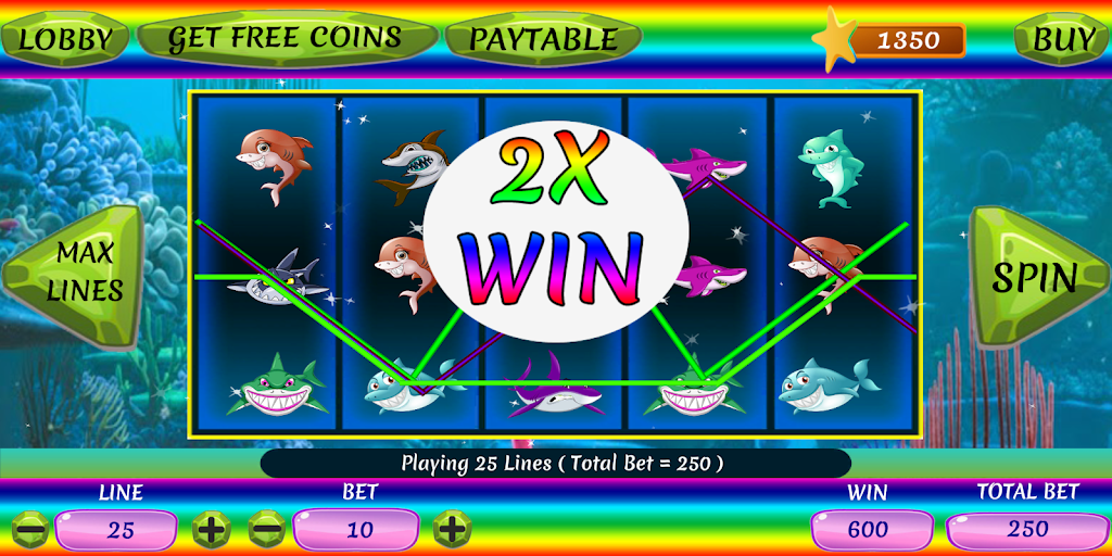 Shark Slots Zrzut ekranu 2