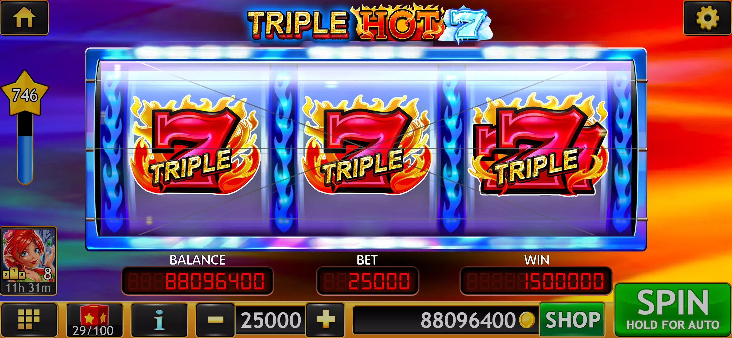 Wild Triple 777 Slots Casino 스크린샷 3