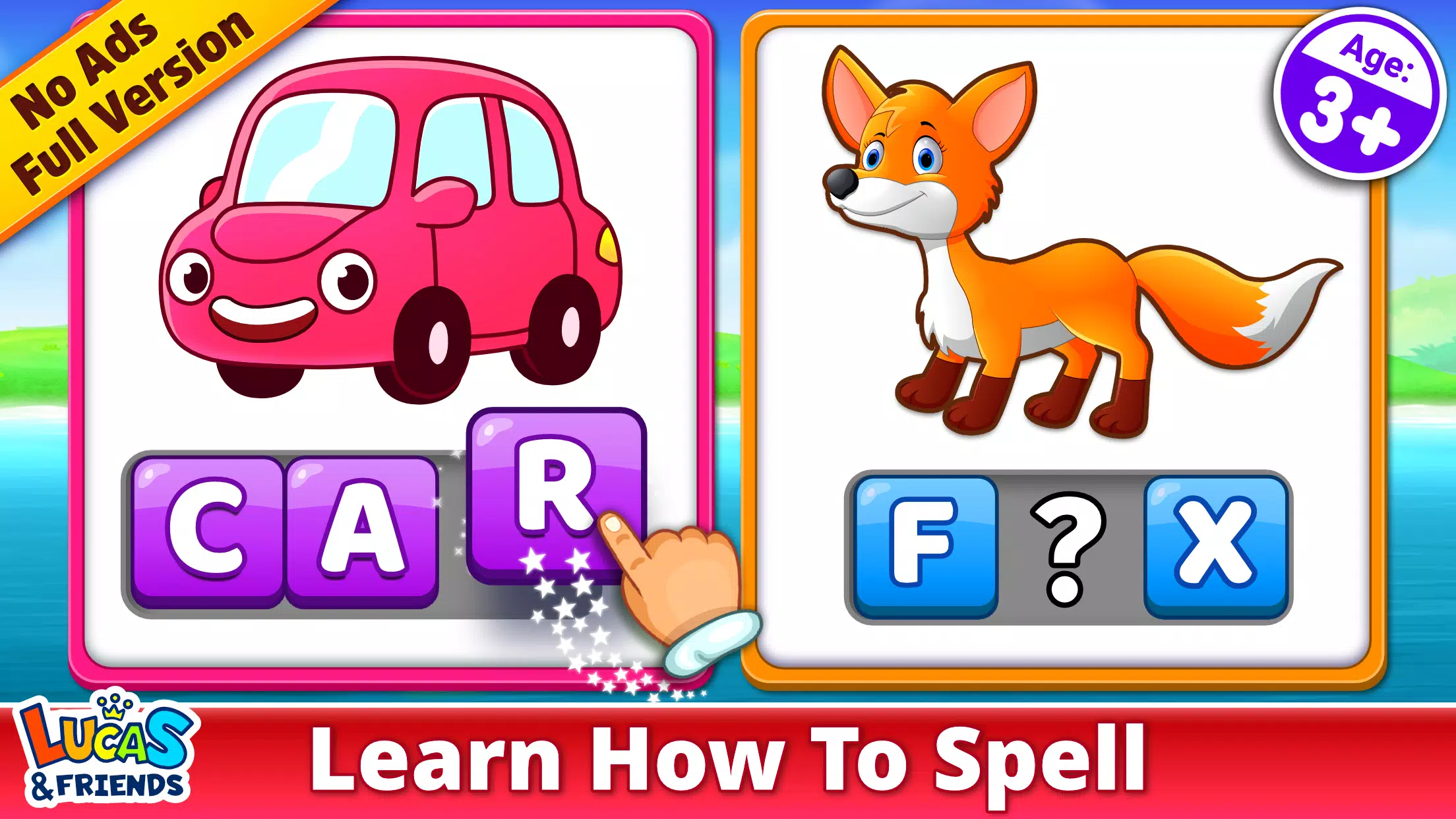 Spelling & Phonics: Kids Games ภาพหน้าจอ 1