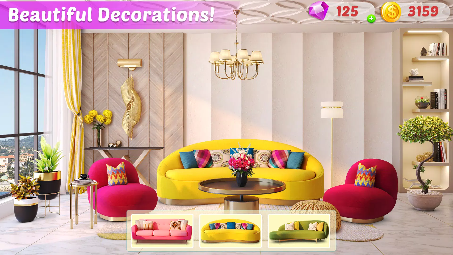 Schermata Redesign – My Home Design Game 3