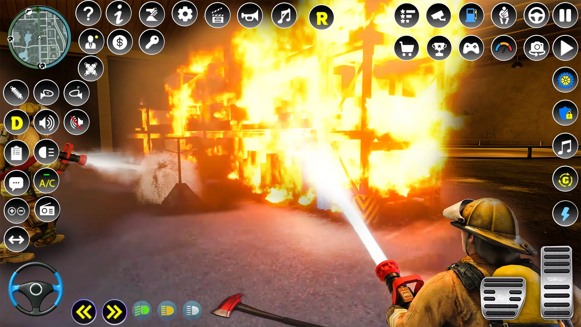 Firefighter :Fire Brigade Game Tangkapan skrin 2