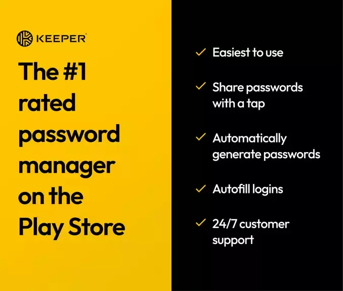 Keeper Password Manager Ảnh chụp màn hình 1