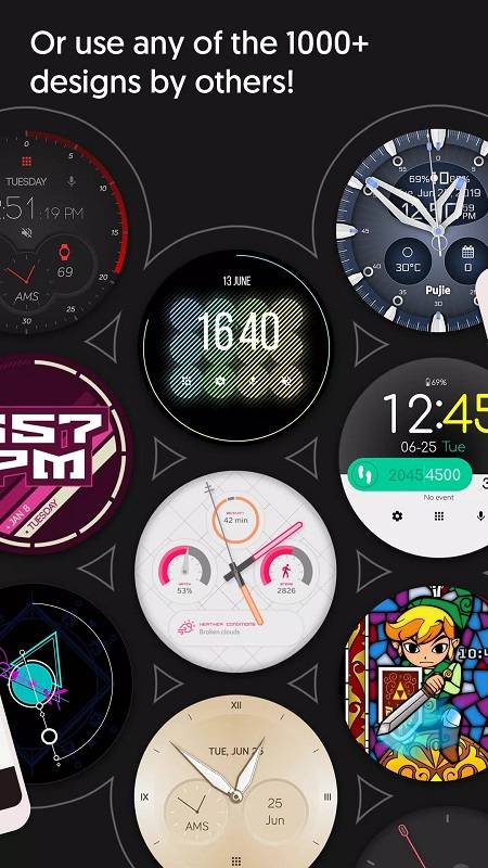 Watch Faces - Pujie - Premium Screenshot 2