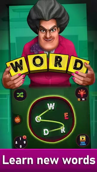 Scary Teacher : Word Games Screenshot 3