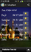 Schermata Kuwait Prayer Timings 2