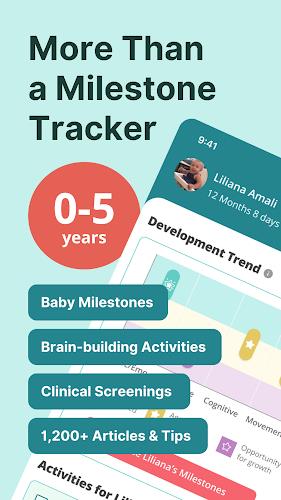 Baby Milestones & Development Captura de pantalla 1