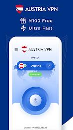 VPN Austria - Get Austria IP Captura de pantalla 1