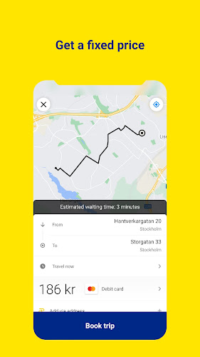 Sverigetaxi Tangkapan skrin 2