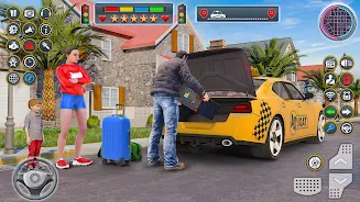 City Taxi Simulator Taxi games ဖန်သားပြင်ဓာတ်ပုံ 4