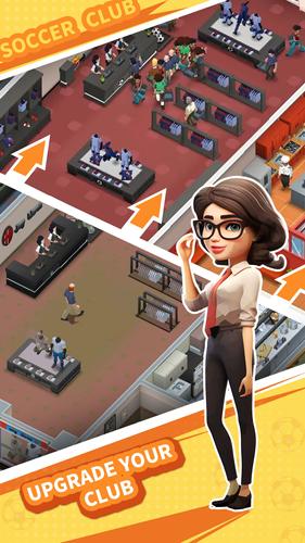 Soccer Club Tycoon 스크린샷 1