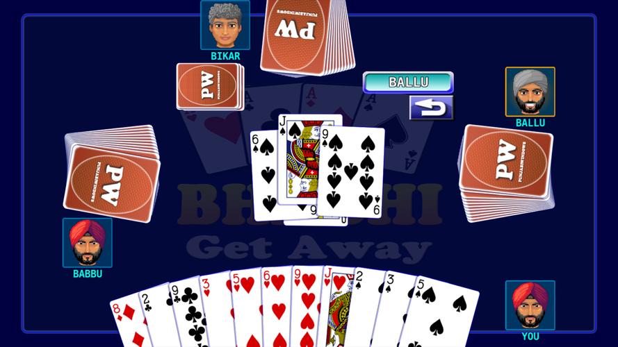 Schermata Bhabhi Card Game 3