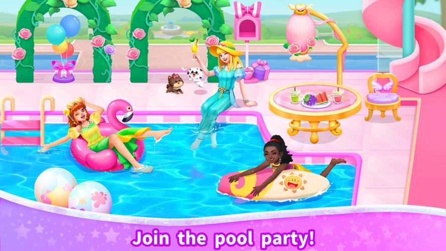 Little Panda's Girls Town Captura de tela 1