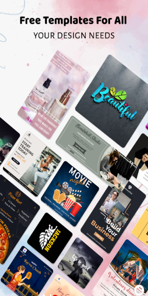 Flyer, Poster & Graphic Design 스크린샷 3