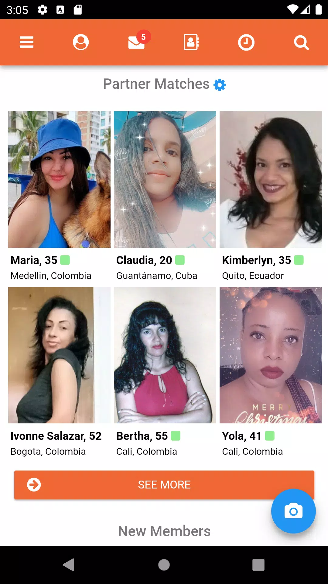 Schermata LatinLove Flirt 2