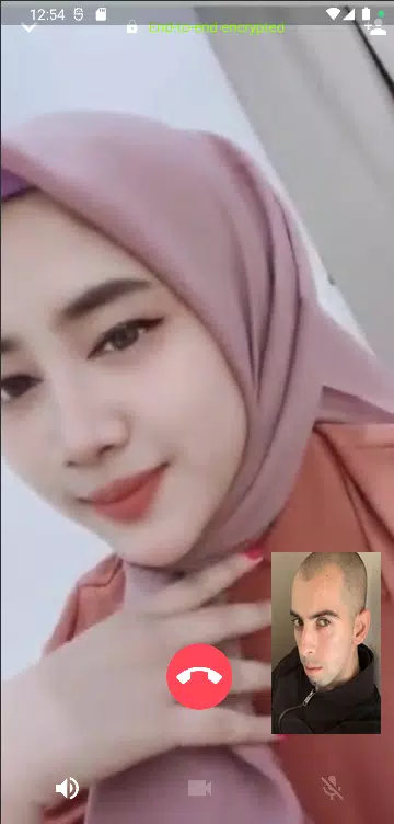 Schermata Fake Video Call Ukhti Cantik 1