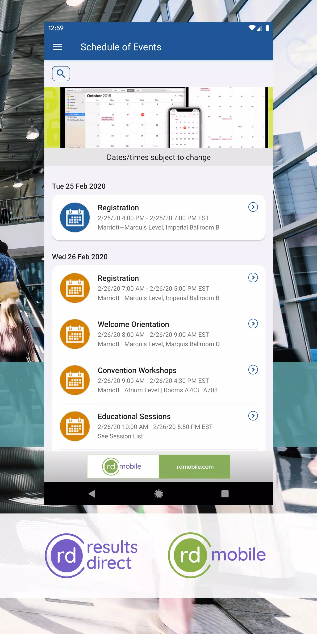 Eventsforce ภาพหน้าจอ 3