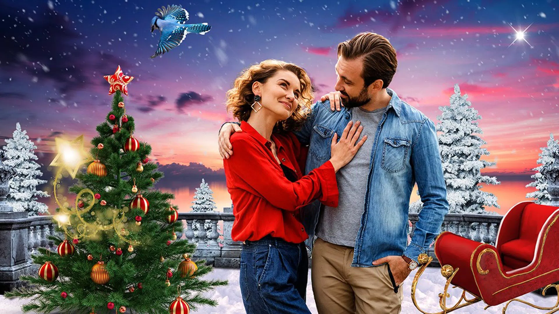 Christmas Photo Frames, Editor Schermafbeelding 1