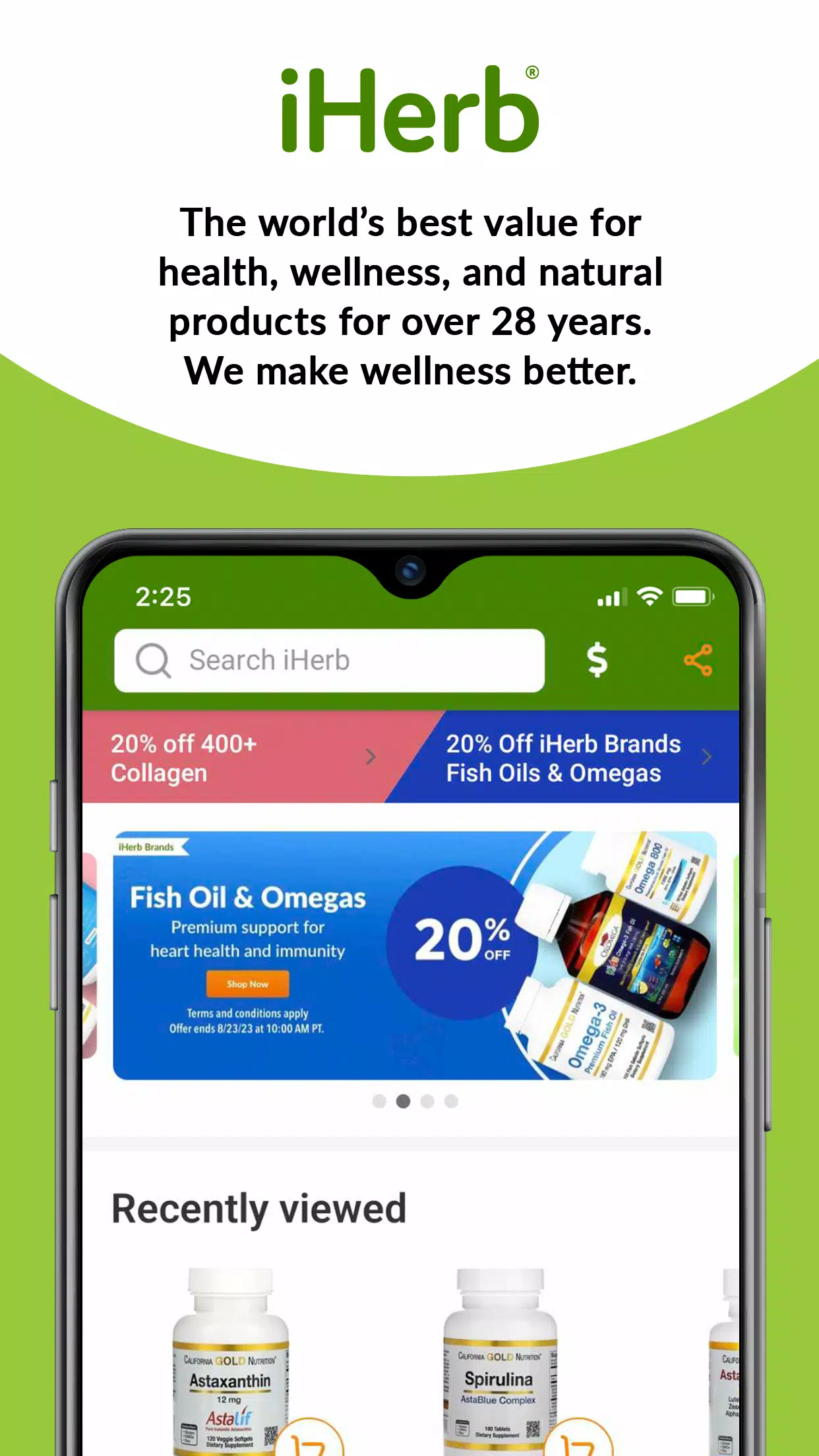 iHerb Ảnh chụp màn hình 1