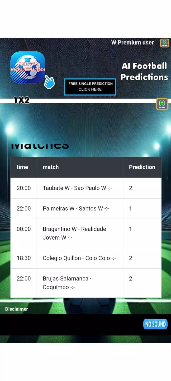 Ai football predictions Ảnh chụp màn hình 4