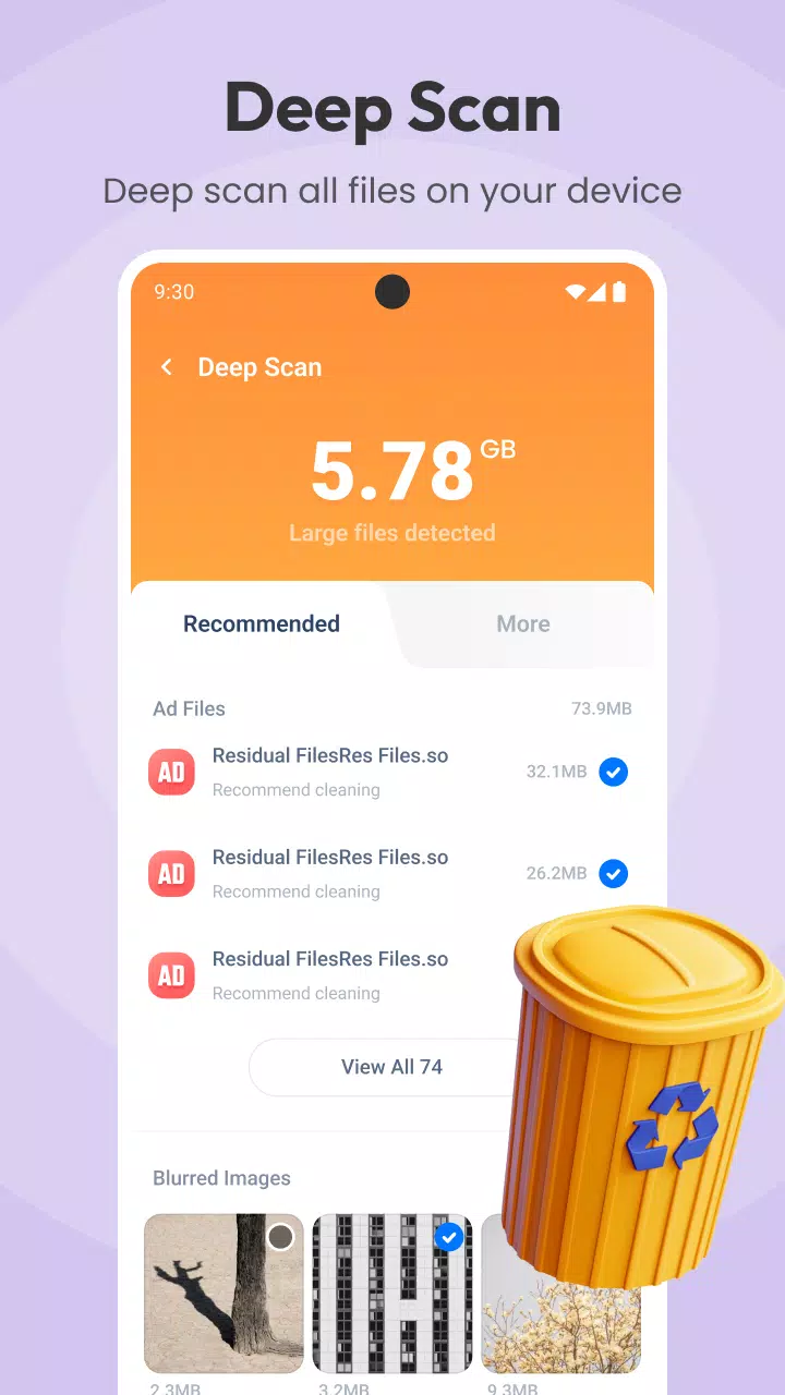 TEC Cleanup - Storage Cleaner ဖန်သားပြင်ဓာတ်ပုံ 4