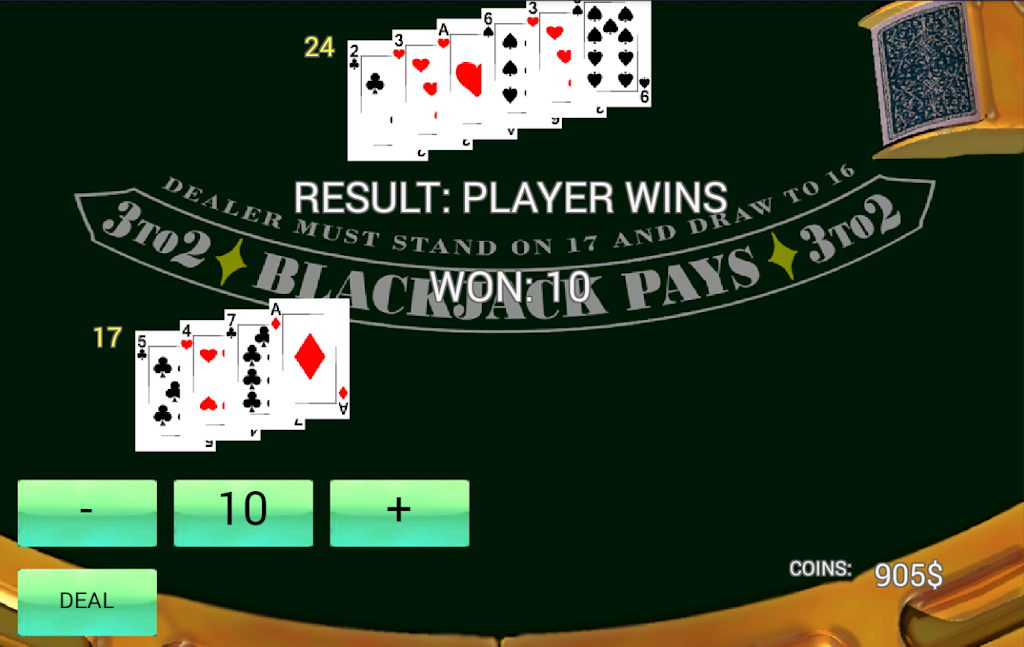 BlackJack Simulator Captura de tela 4