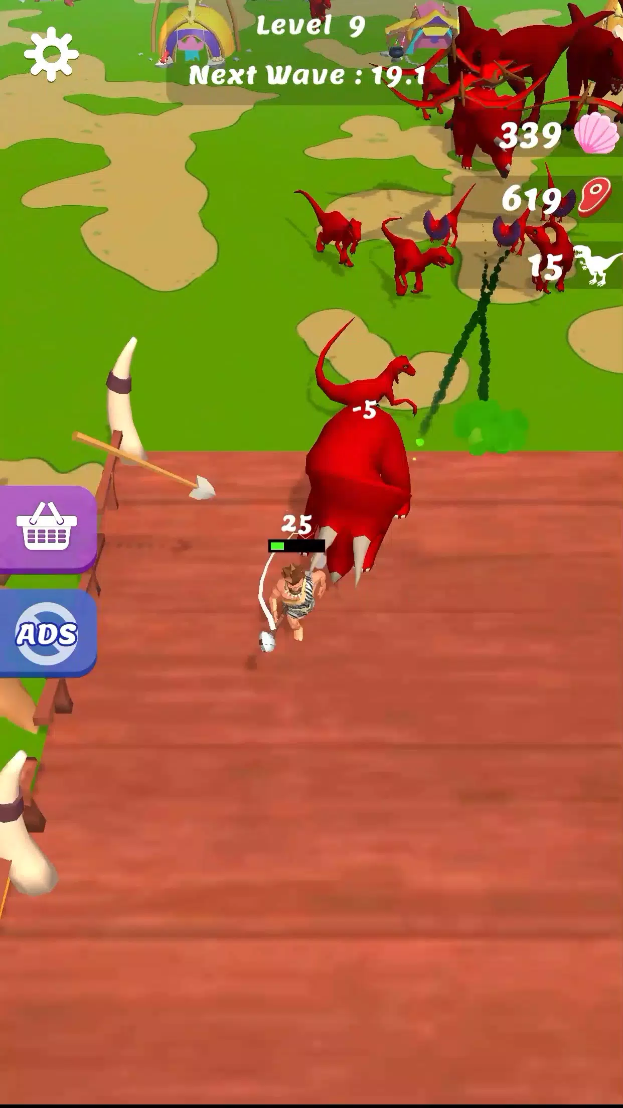 Dino Islands: Collect & Fight Screenshot 1