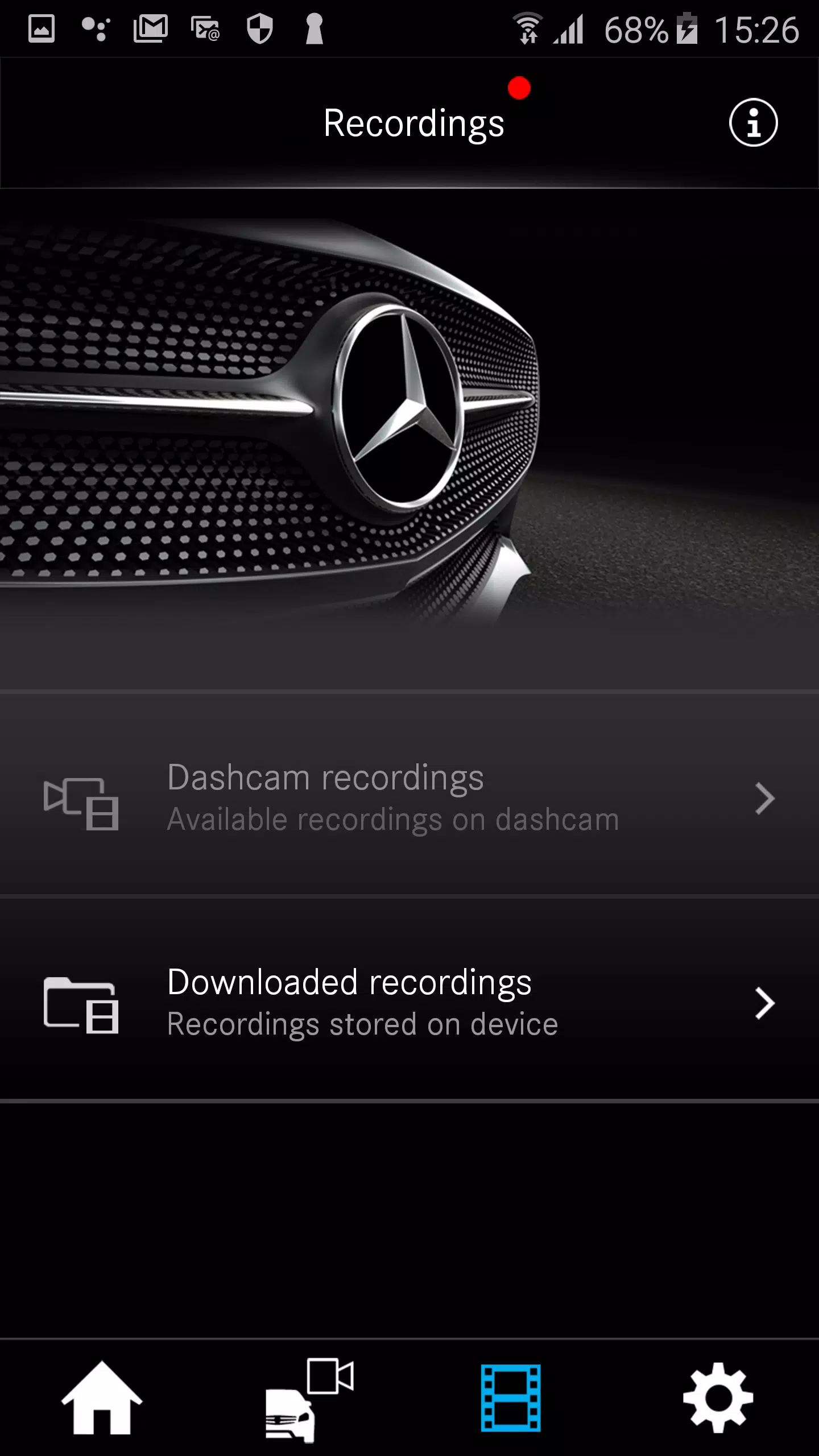 Mercedes-Benz Dashcam应用截图第2张