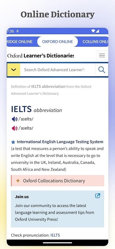 IELTS Vocabulary स्क्रीनशॉट 2