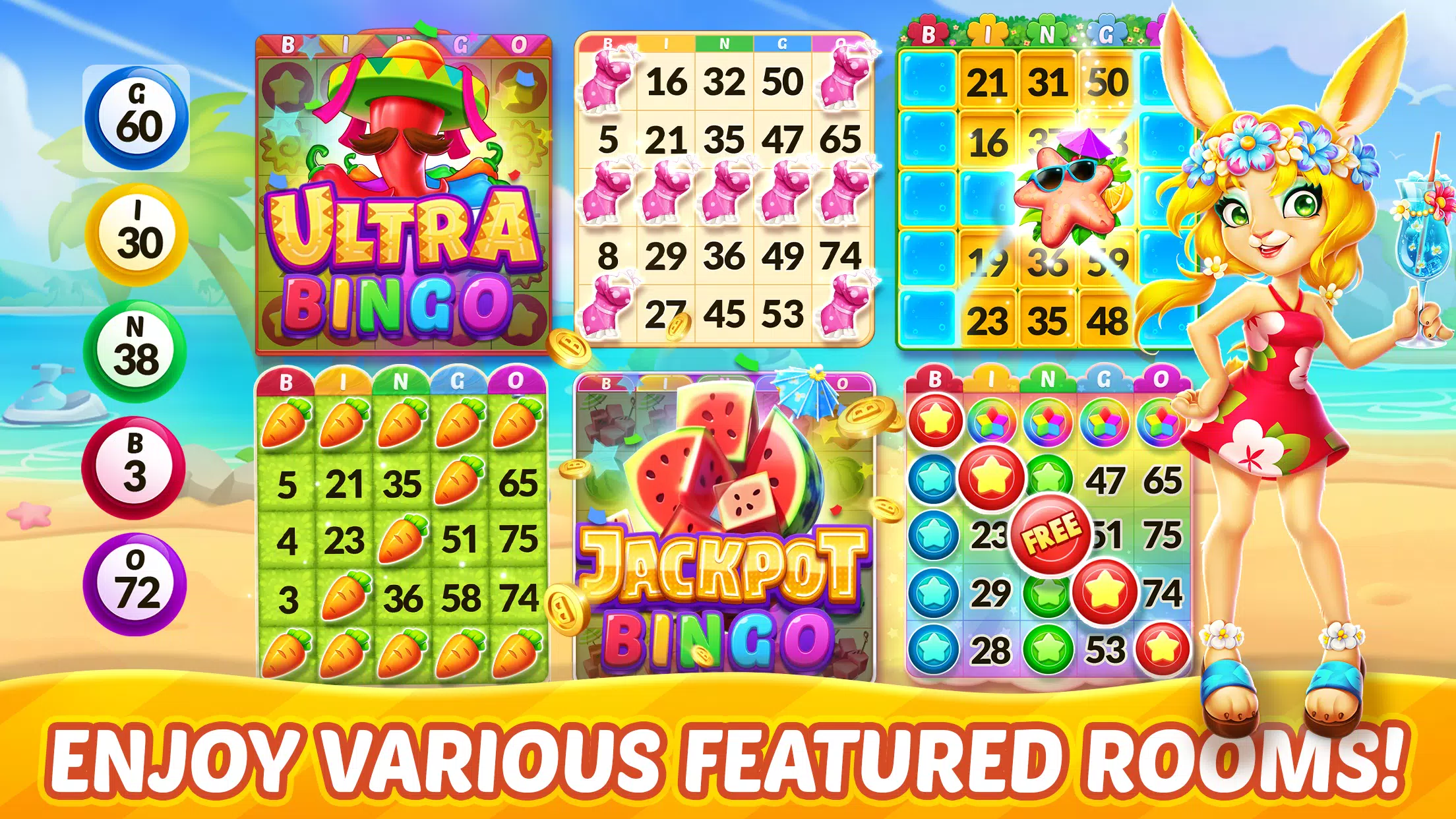 Bingo Aloha Ảnh chụp màn hình 2