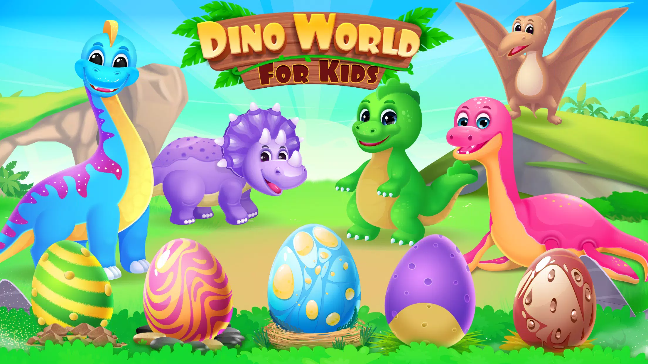 Dino World Jurassic for Kids スクリーンショット 1