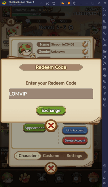 Legend of Mushroom - Semua Kod Penebusan Kerja untuk Januari 2025