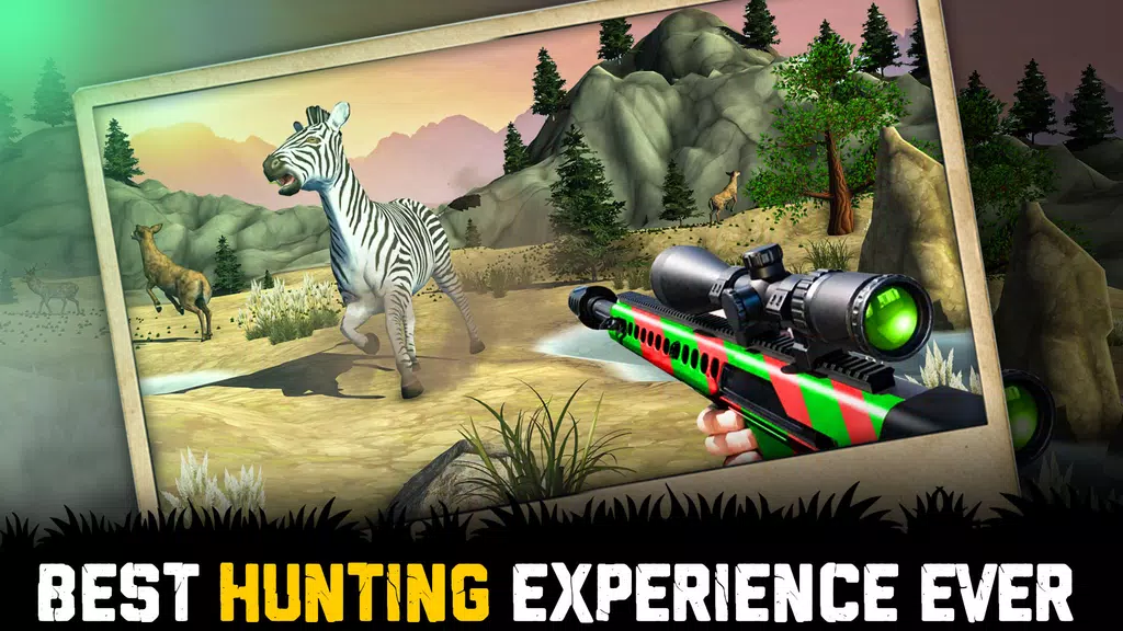 Wild Animal Hunting 3D Offline Скриншот 3