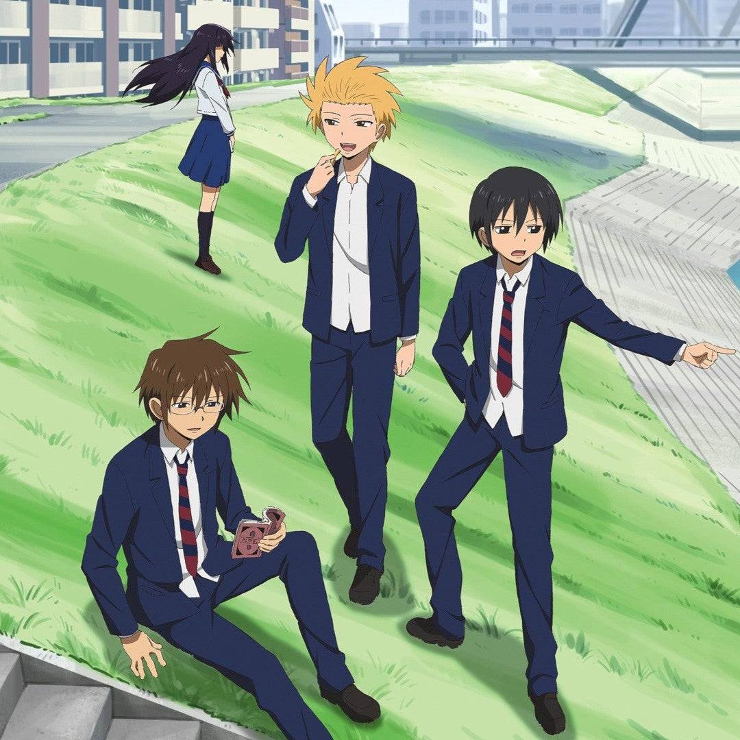 Tägliches Leben von Highschool -Jungen