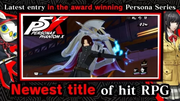 Persona 5: The Phantom X Global Pre-Registration Now Open on Android