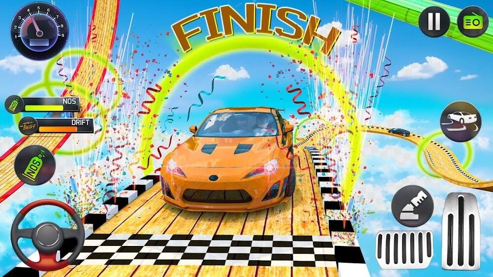 Mega Ramp Car Stunts Race Zrzut ekranu 4