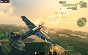 Warplanes: Online Combat ဖန်သားပြင်ဓာတ်ပုံ 2