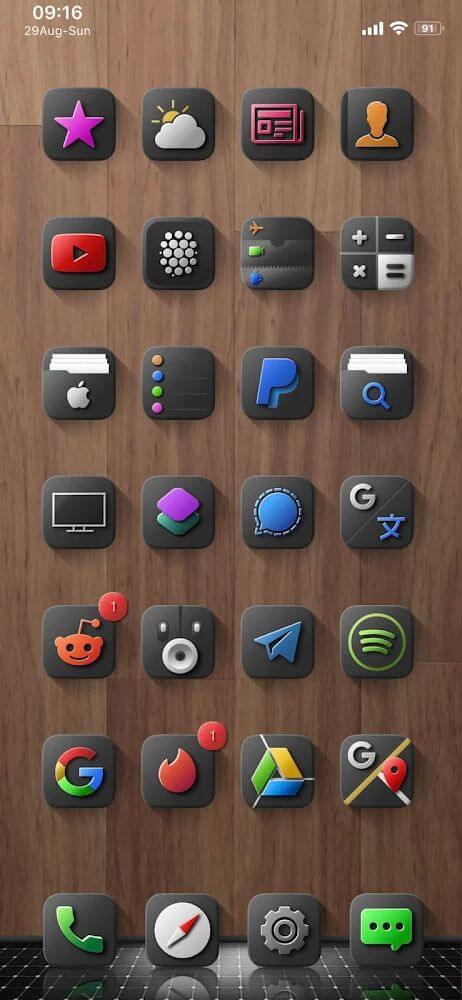 Shiiny Icon Pack Mod Screenshot 3