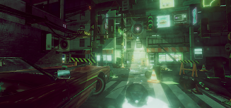 VR Cyberpunk City Screenshot 1